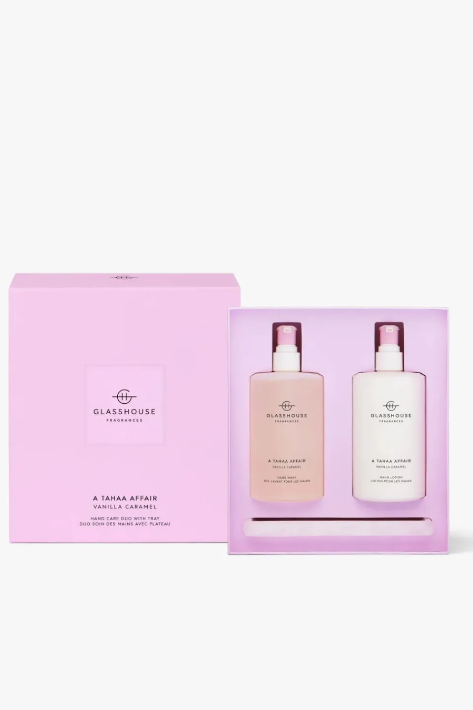 Glasshouse A Tahaa Affair 450ml Hand Care Duo with Tray