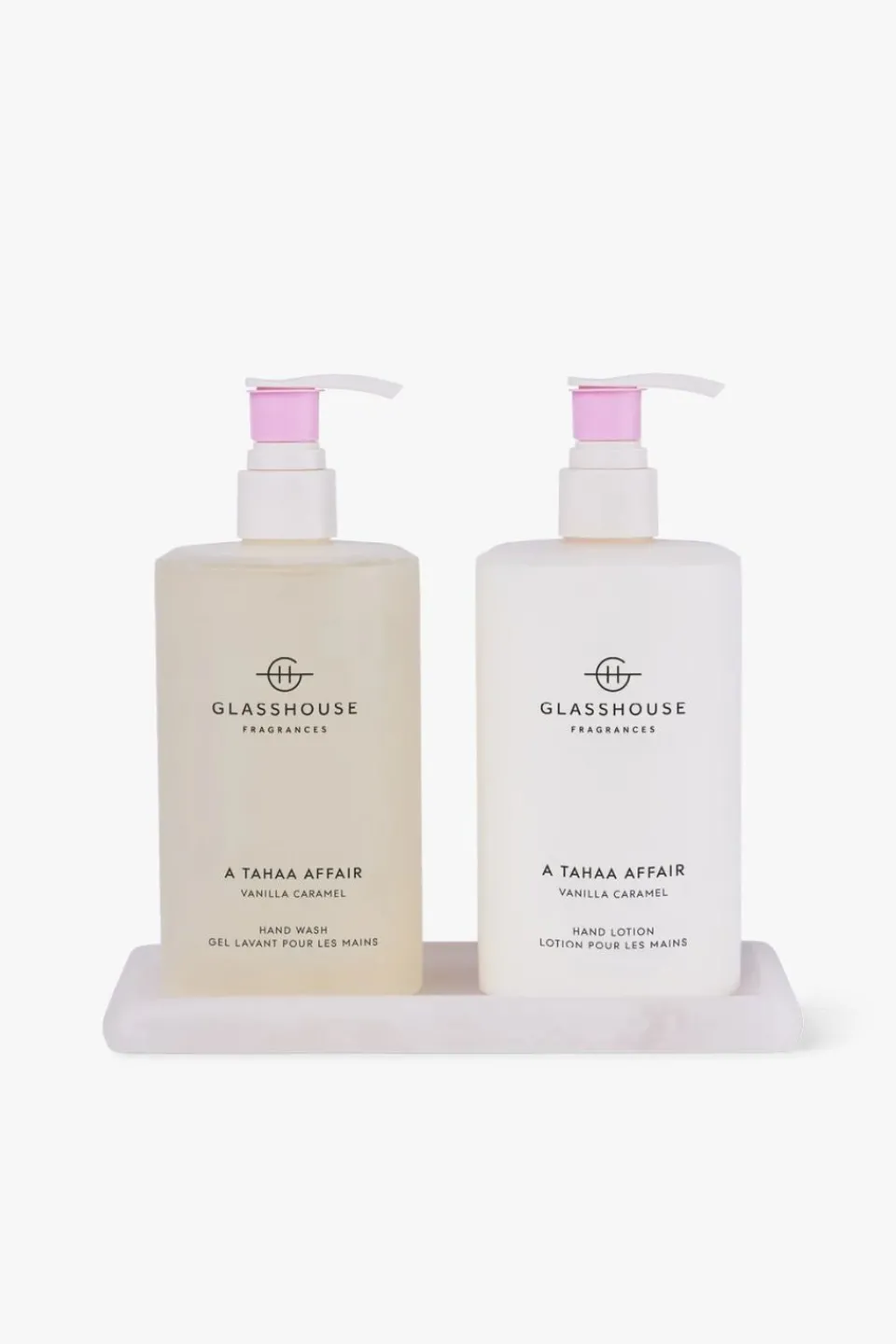 Glasshouse A Tahaa Affair 450ml Hand Care Duo with Tray