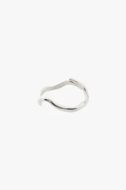 Pilgrim Alberte Organic Shape Adjustable Ring Silver