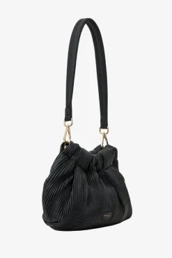 Saben Alexis Shoulder Bag Black Pleat