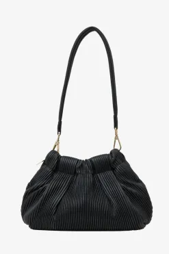 Saben Alexis Shoulder Bag Black Pleat