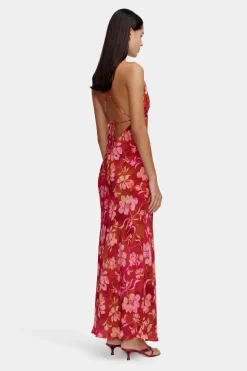 Ownley Alonso Cherrybomb Strappy Slip Maxi Dress