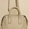 Among the Brave Amalfi Stone Leather Double Handle Shoulder Bag