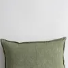Baya Arcadia Moss Feather Inner 40x60cm Linen Cushion