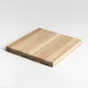 NED Collections Arm Chair Side Rest Natural Wood Slats