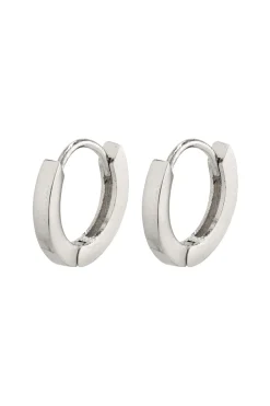 Pilgrim Arnelle Mini Silver Plated Hoop Huggy Earrings