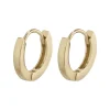 Pilgrim Arnelle Tiny Gold Plated Hoop Huggy Earrings