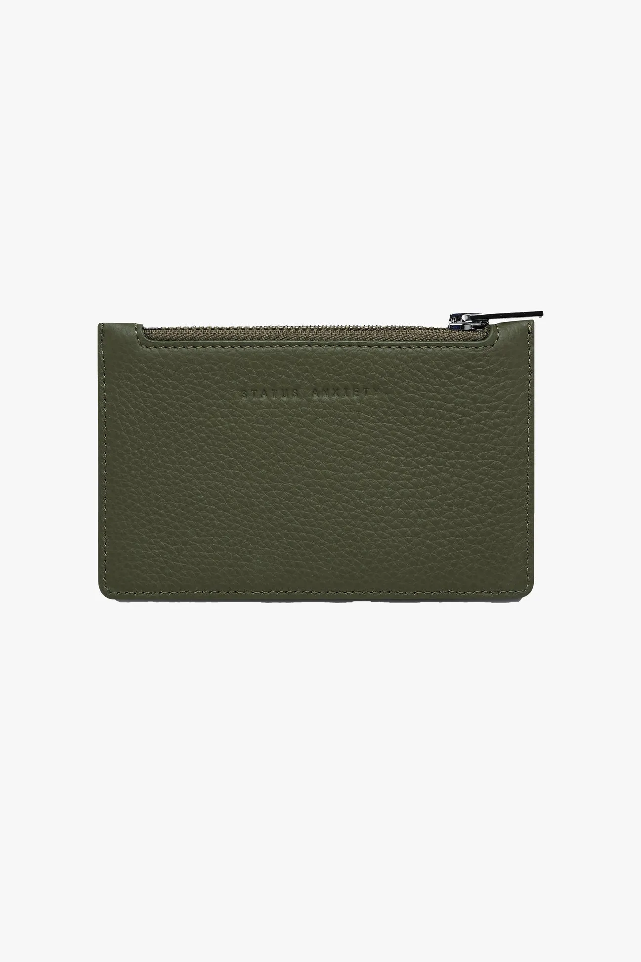 Status Anxiety Avoiding Things Khaki Wallet