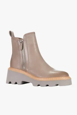 EOS Bae Stone Chunky Zip Ankle Boot