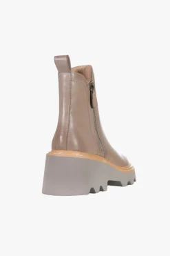 EOS Bae Stone Chunky Zip Ankle Boot