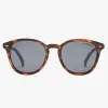 Le Specs Bandwagon Polarised Round Matte Tort Smoke Lens Sunglasses
