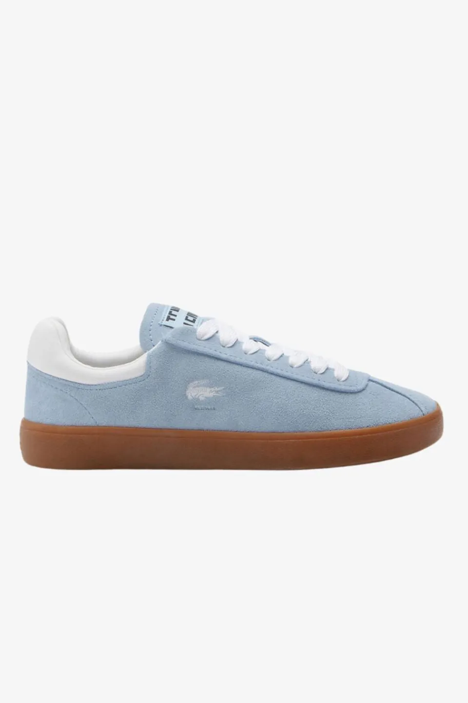 LaCoste Baseshot 224 1 Sfa Light Blue Gum Sole Sneaker