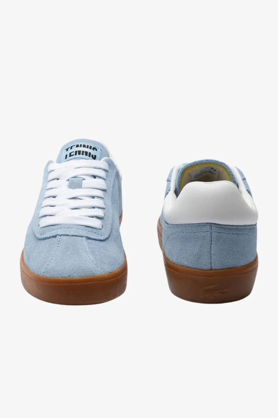 LaCoste Baseshot 224 1 Sfa Light Blue Gum Sole Sneaker