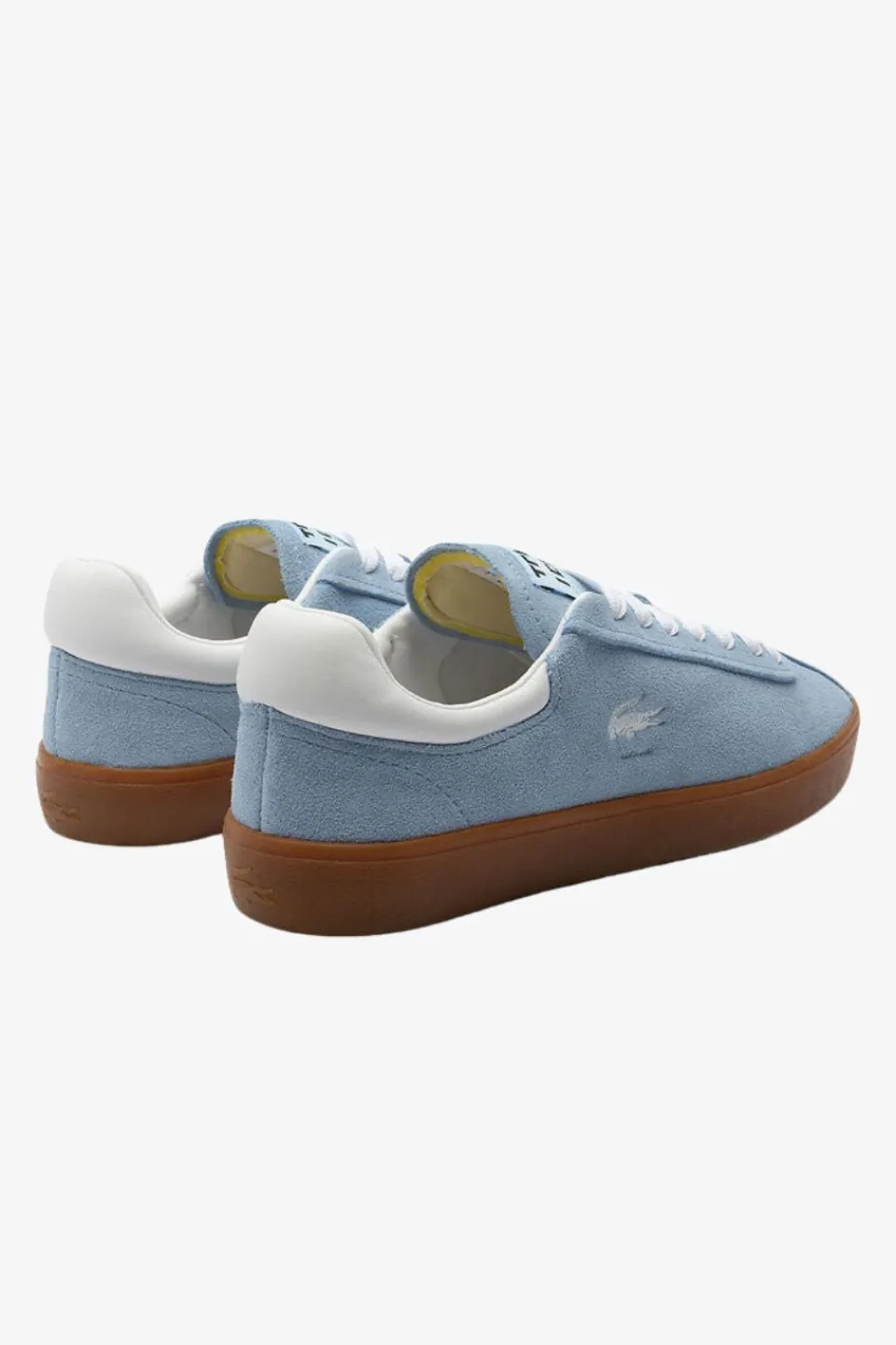 LaCoste Baseshot 224 1 Sfa Light Blue Gum Sole Sneaker