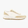 Superga 4089 Beige 9TS Slim Vegan Leather Trainers