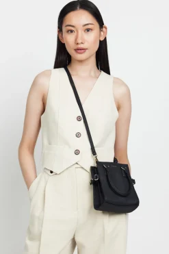 Saben Bianca Black Small Crossbody Bag