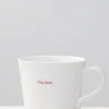 Keith Brymer Jones Big Boss White XL Bucket 500ml Mug