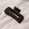 Love Lulu Black Large Claw Clip