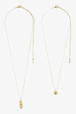 Pilgrim Blink Recycled 2-in-1 Gold-Plated EOL Necklace