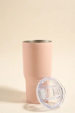 RE:UNION Label Blush Stainless Steel 600ml Smoothie + Coffee Cup
