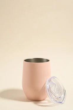 RE:UNION Label Blush Stainless Steel 350ml Coffee + Wine Tumbler