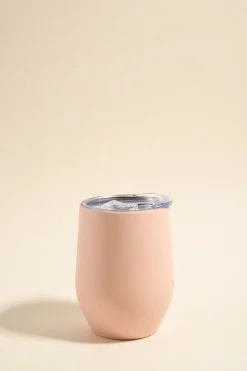 RE:UNION Label Blush Stainless Steel 350ml Coffee + Wine Tumbler