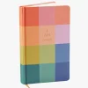 Designworks Ink Book Cloth Journal Rainbow Check I Am Enough