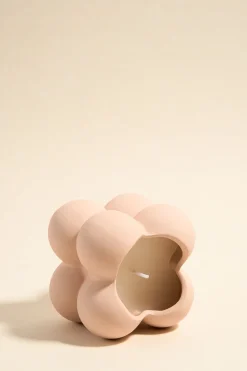 Flo's Home Bubble Cube Pink Soy Wax Candle