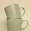 Willow u0026 Mae Caffeine Fix Green Speckle Pack 2 Mugs
