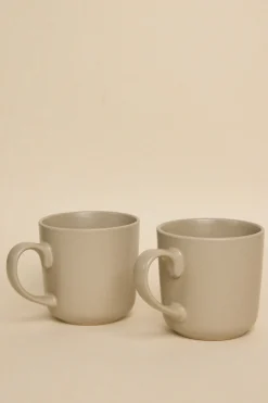 Willow u0026 Mae Caffeine Fix Stone Speckle Pack 2 Mugs