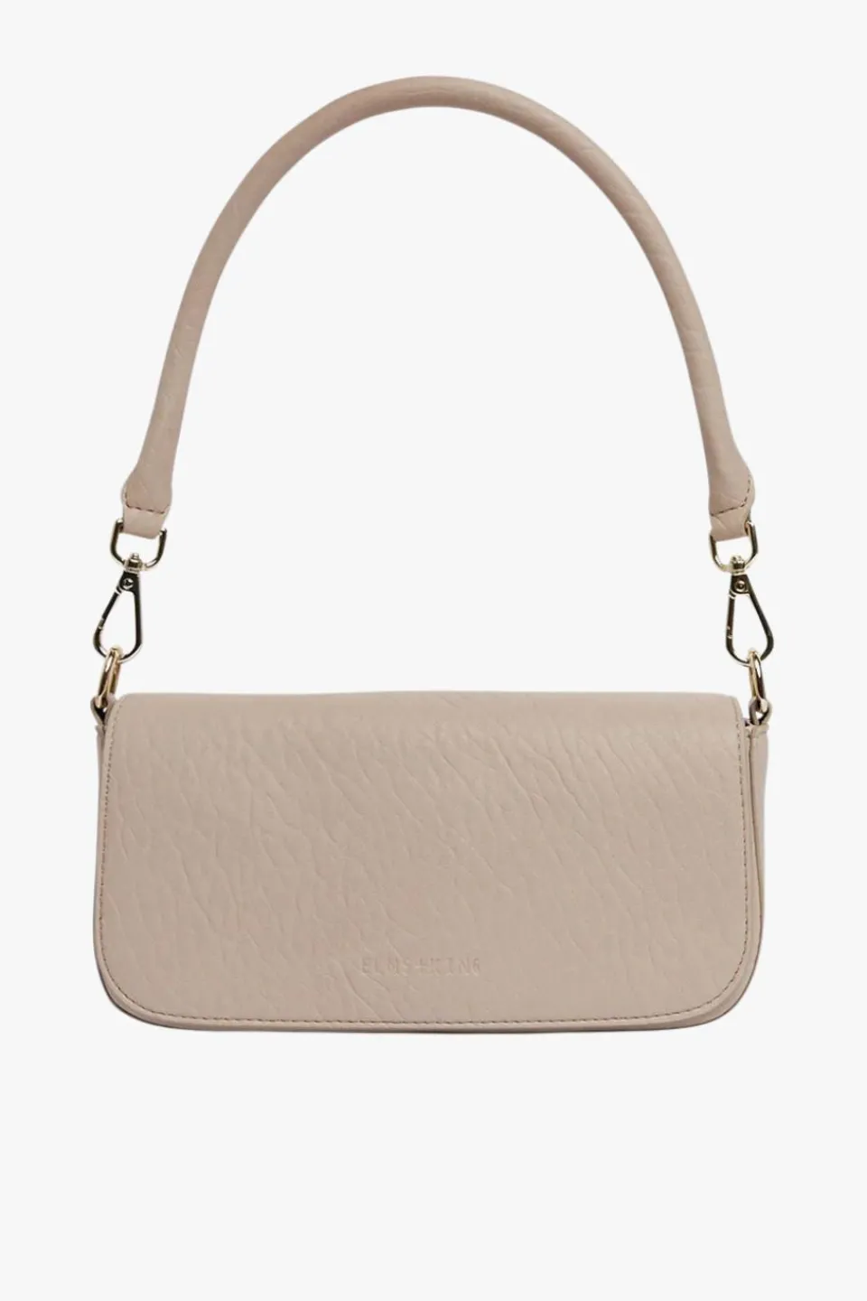 Elms+King Calabria Oyster Baguette Shoulder Bag