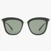 Le Specs Caliente Black Gold Arms Khaki Lens Sunglasses