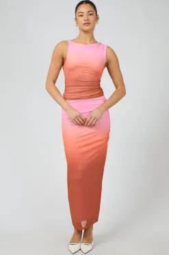 Jorge Camilla Sunset Pink Tank Top
