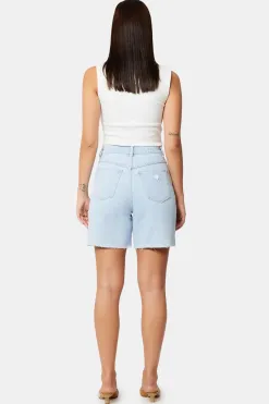 Abrand Jeans Carrie Kate Light Blue Denim Short