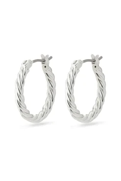 Pilgrim Cece Twisted Hoop EOL Earring