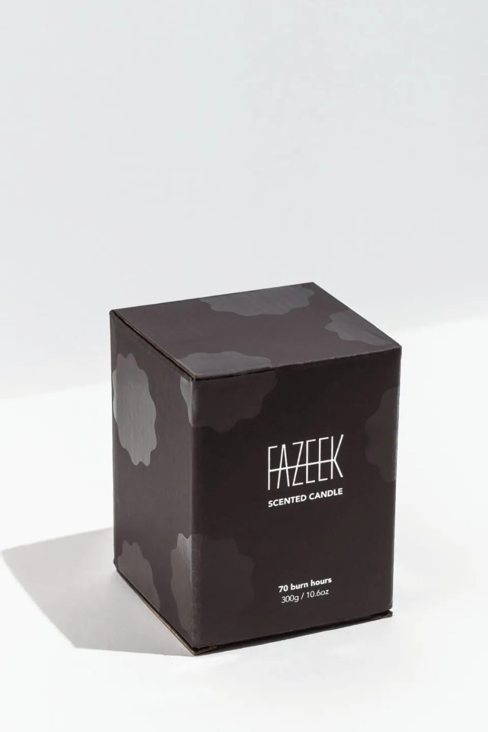 Fazeek Cedarwood + Saffron White 300g 70hr Wave Candle