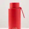 Frank Green Ceramic Reusable Atomic Red 1ltr Bottle