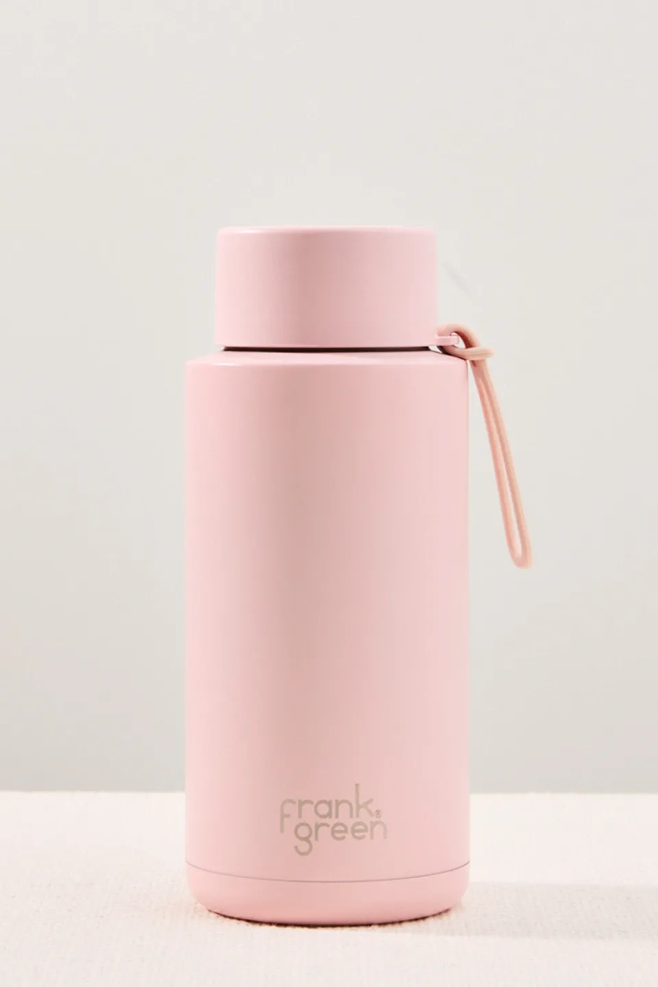 Frank Green Ceramic Reusable Blushed 1ltr Bottle