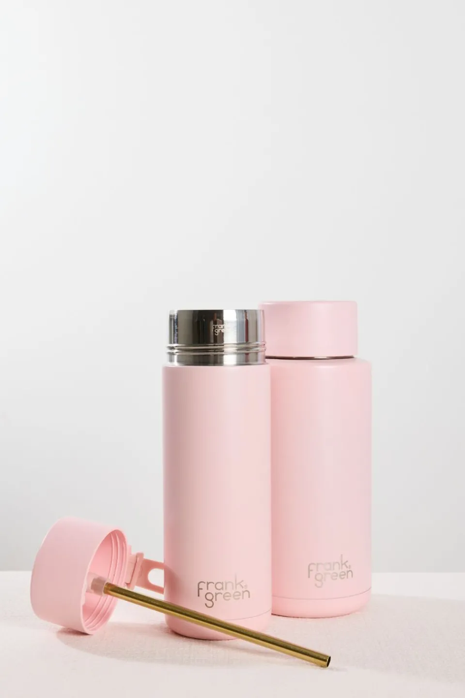 Frank Green Ceramic Reusable Blushed 595ml Bottle