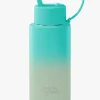 Frank Green Ceramic Reusable Bondi Bliss LE Gradient 1ltr Bottle with Flip Lid