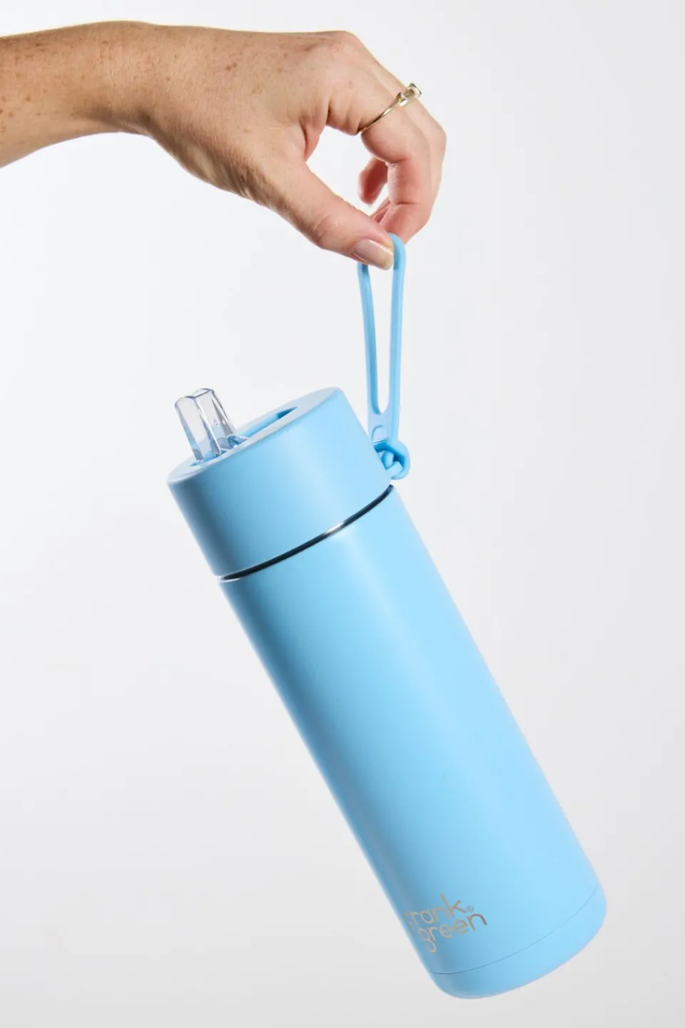 Frank Green Ceramic Reusable Sky Blue 595ml Bottle