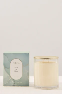 Circa Home CH Pear + Lime Candle 350g