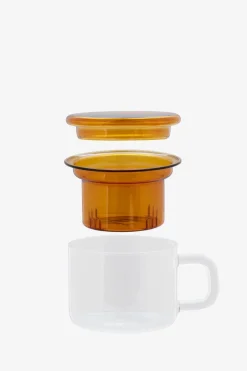 Maho Cha For One Amber Teaware Set