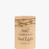 Stellar Haus Charge & Go Silver Warm White Rechargable 3m String Seed Lights