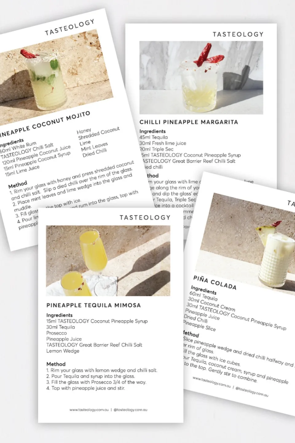 Tasteology Chilli Tropical Cocktail Kit