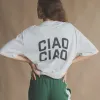 Araminta James Ciao Ciao Snow Printed Tee
