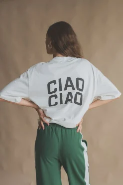 Araminta James Ciao Ciao Snow Printed Tee