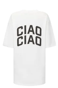 Araminta James Ciao Ciao Snow Printed Tee