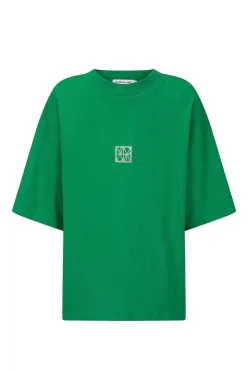 Araminta James Classic Deep Green Cotton Tee