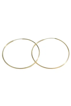 Queen of the Foxes Classic Gold Thin Hoop